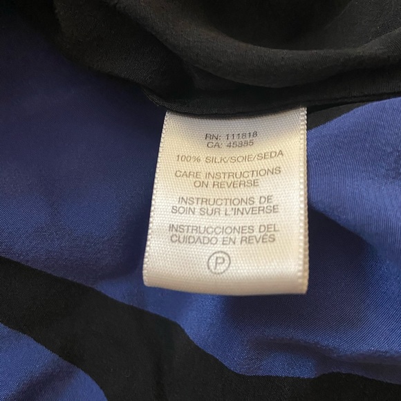 Michael Kors top purple and black size M - Picture 5 of 5